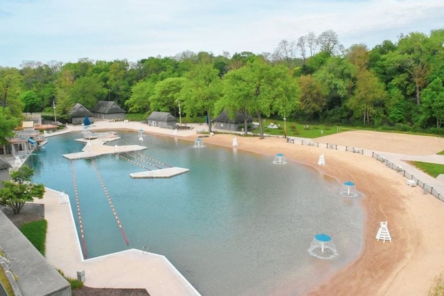 Harold Hall Quarry Beach Logo