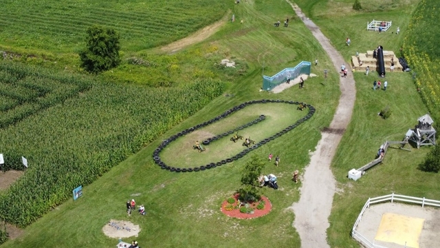 Ouimet Farms Adventure Logo